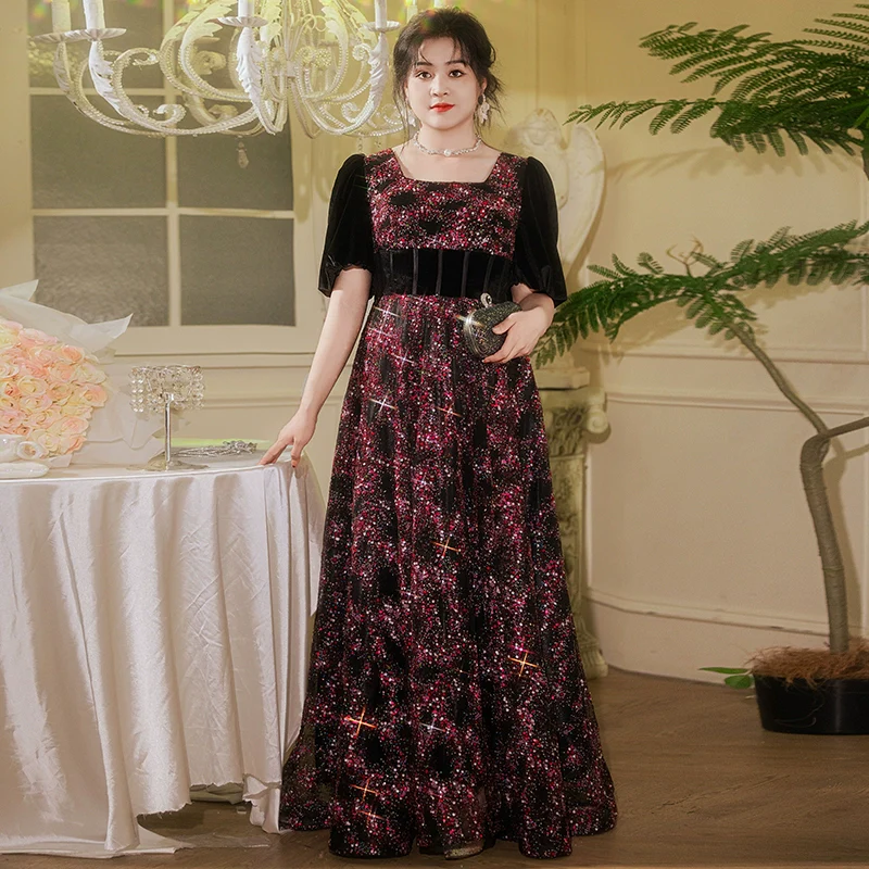 Elegant Black Evening Dress - Image 6