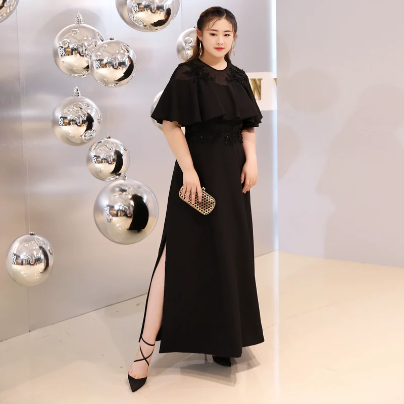 Elegant Black Evening Dress - Image 6