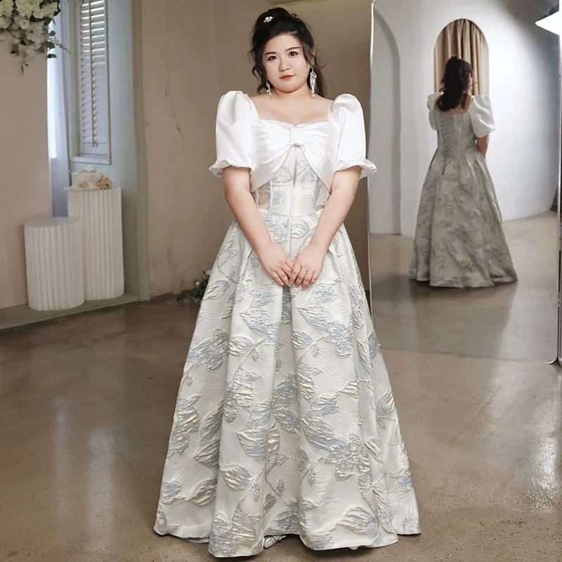 Elegant White Evening Dress - Image 6