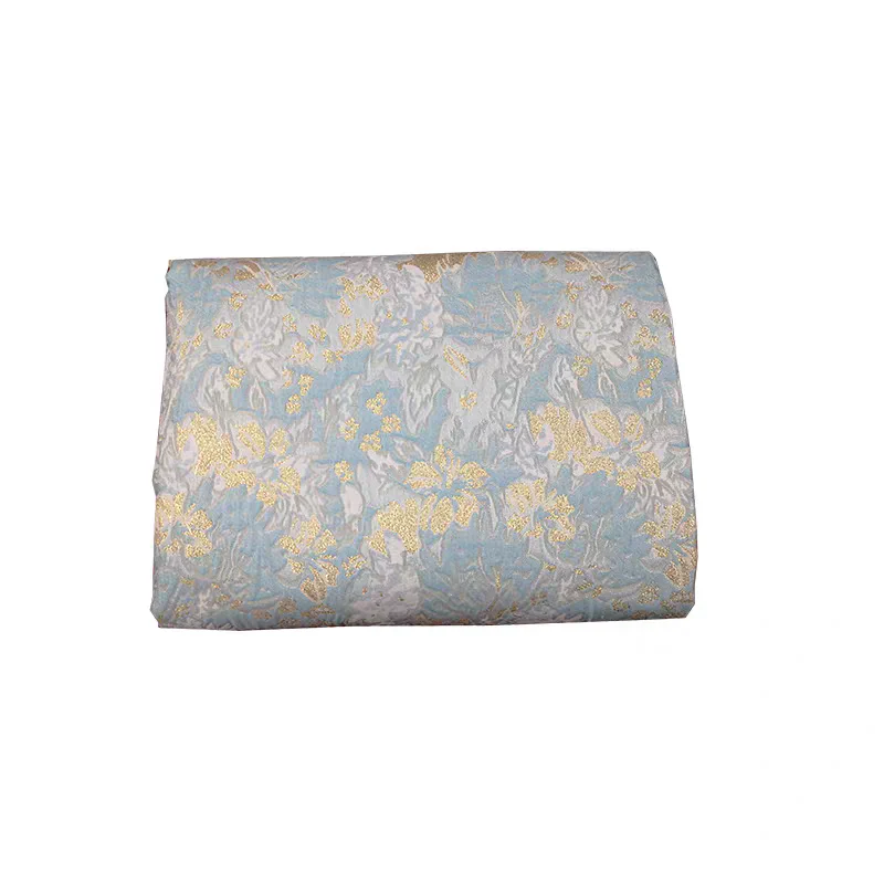 FAB-BROC-010 European imported jacquard windbreaker fabric spring and autumn high-end dress brocade clothing handmade bag fabric diy - Image 5