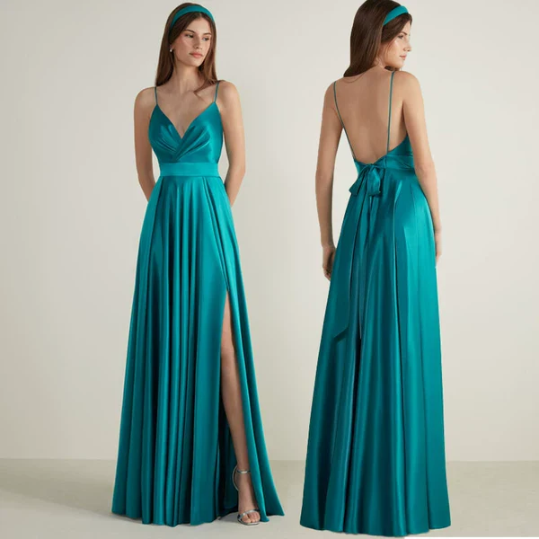 French Style Bridesmaid Dress - Image 2