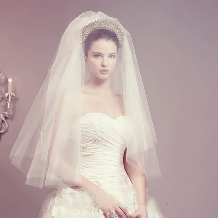 Korean Style Wedding Veil - Image 2