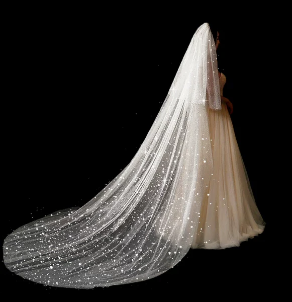 Retro Bridal Veil Hair Accessory - Image 2