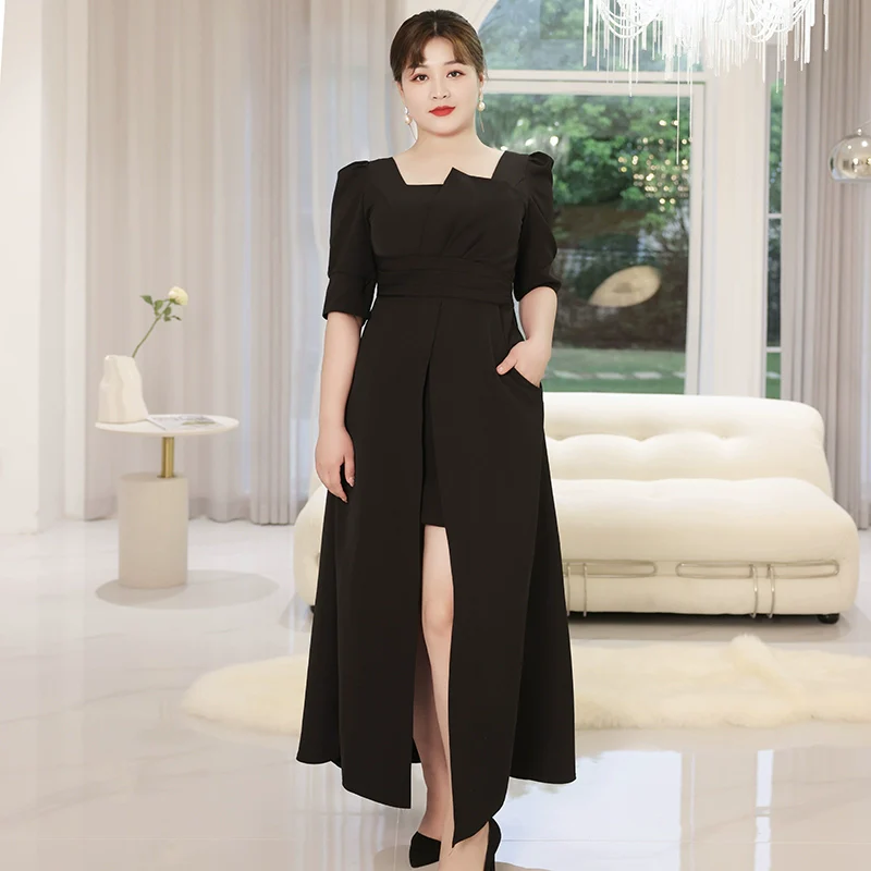 Sexy Black Evening Dress - Image 6